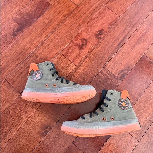 Converse Chuck Taylor All Star CX Hi stretch canvas sneakers in cargo khaki - Picture 8 of 11